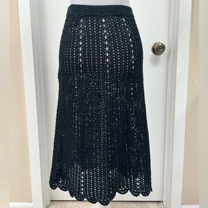 Aritzia le fou wilfred crochet skirt